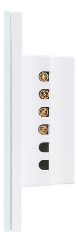 INTERRUPTOR SMART ZIGBEE TOUCH 2 BRANCO EZS 1002
