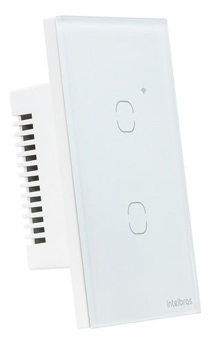 INTERRUPTOR SMART ZIGBEE TOUCH 2 BRANCO EZS 1002