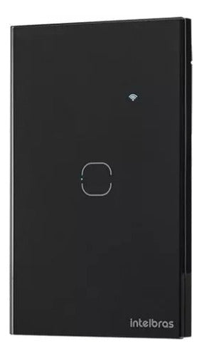 INTERRUPTOR SMART WI-FI TOUCH PRETO EWS 1001