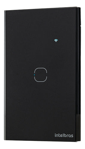 INTERRUPTOR SMART ZIGBEE TOUCH 1 PRETO EZS 1001