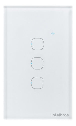 INTERRUPTOR SMART WI-FI TOUCH 3 BRANCO EWS 1003