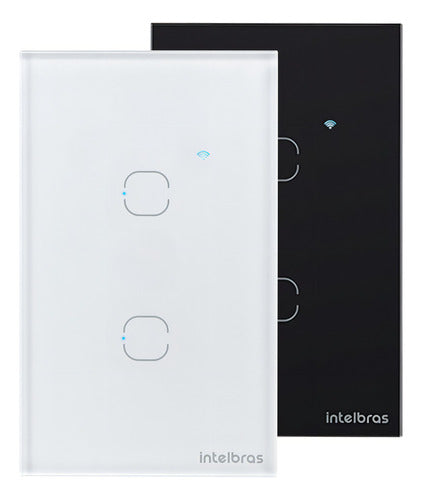INTERRUPTOR SMART ZIGBEE TOUCH 2 BRANCO EZS 1002