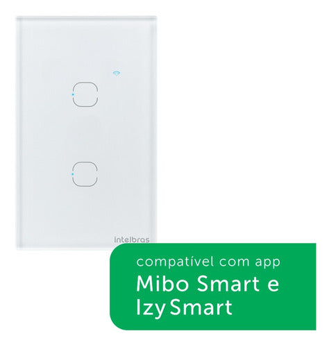 INTERRUPTOR SMART WI-FI TOUCH 2 BRANCO EWS 1002